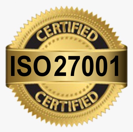 ISO 27001 Certified for information security